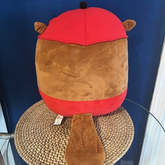 Buc-ee's Authentic Soft & Squishy Beaver Plush Pillow 17” - Picture 4 of 5